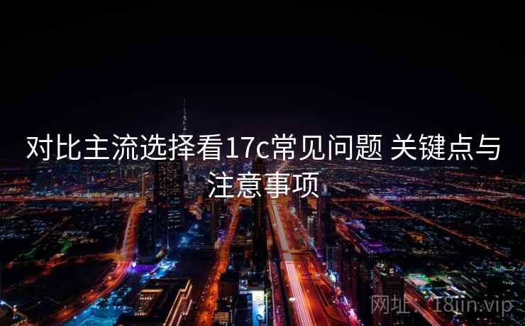 对比主流选择看17c常见问题 关键点与注意事项
