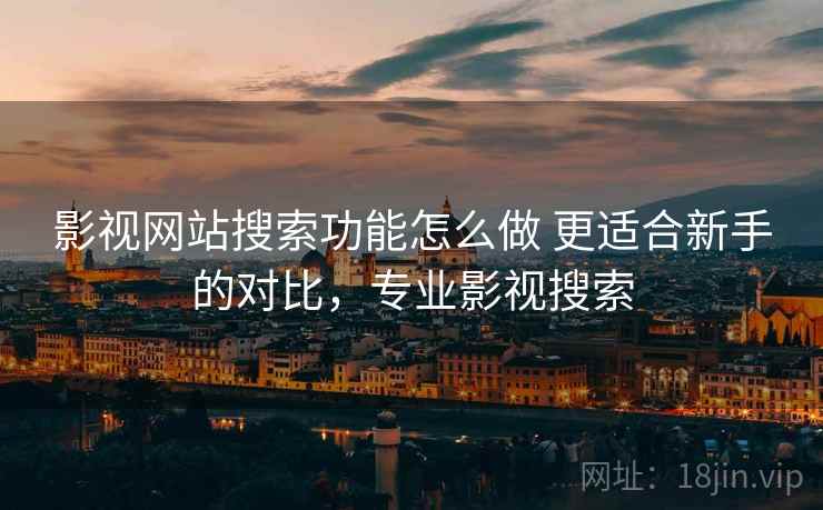 影视网站搜索功能怎么做 更适合新手的对比，专业影视搜索